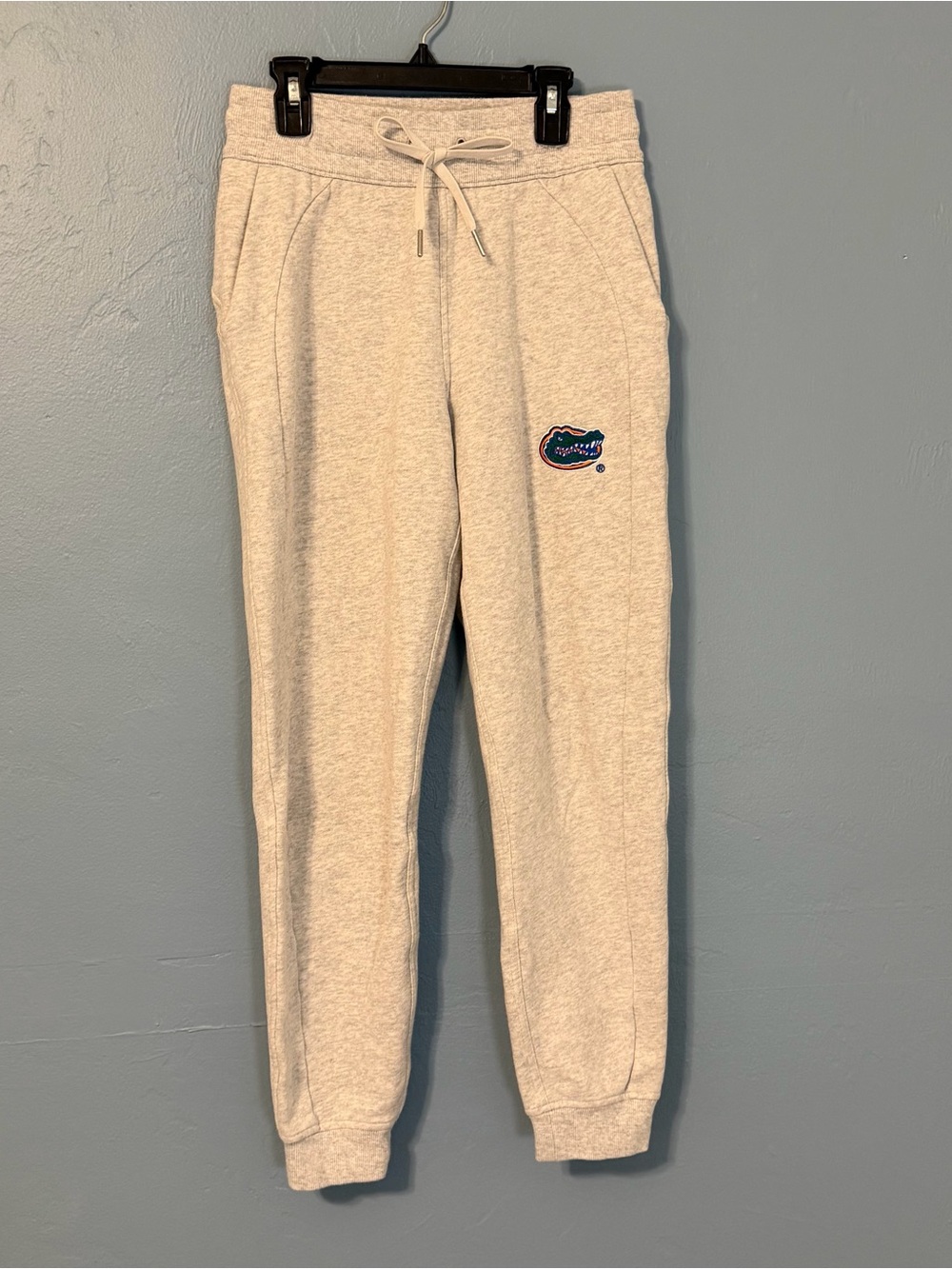 Lululemon Light Gray Fleece Jogger Sweatpants University of Florida Gators